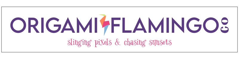 Origami Flamingo Header
